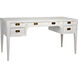 Africa 60 X 26 inch White Wash Desk