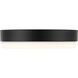 Roma Minimus 7 inch Matte Black Flush Mount Ceiling Light