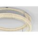 Bowen 1 Light 29.5 inch Chrome Flush Mount Ceiling Light