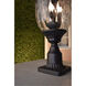 Carriage House DC 3 Light 27 inch Oriental Bronze Outdoor Wall Mount