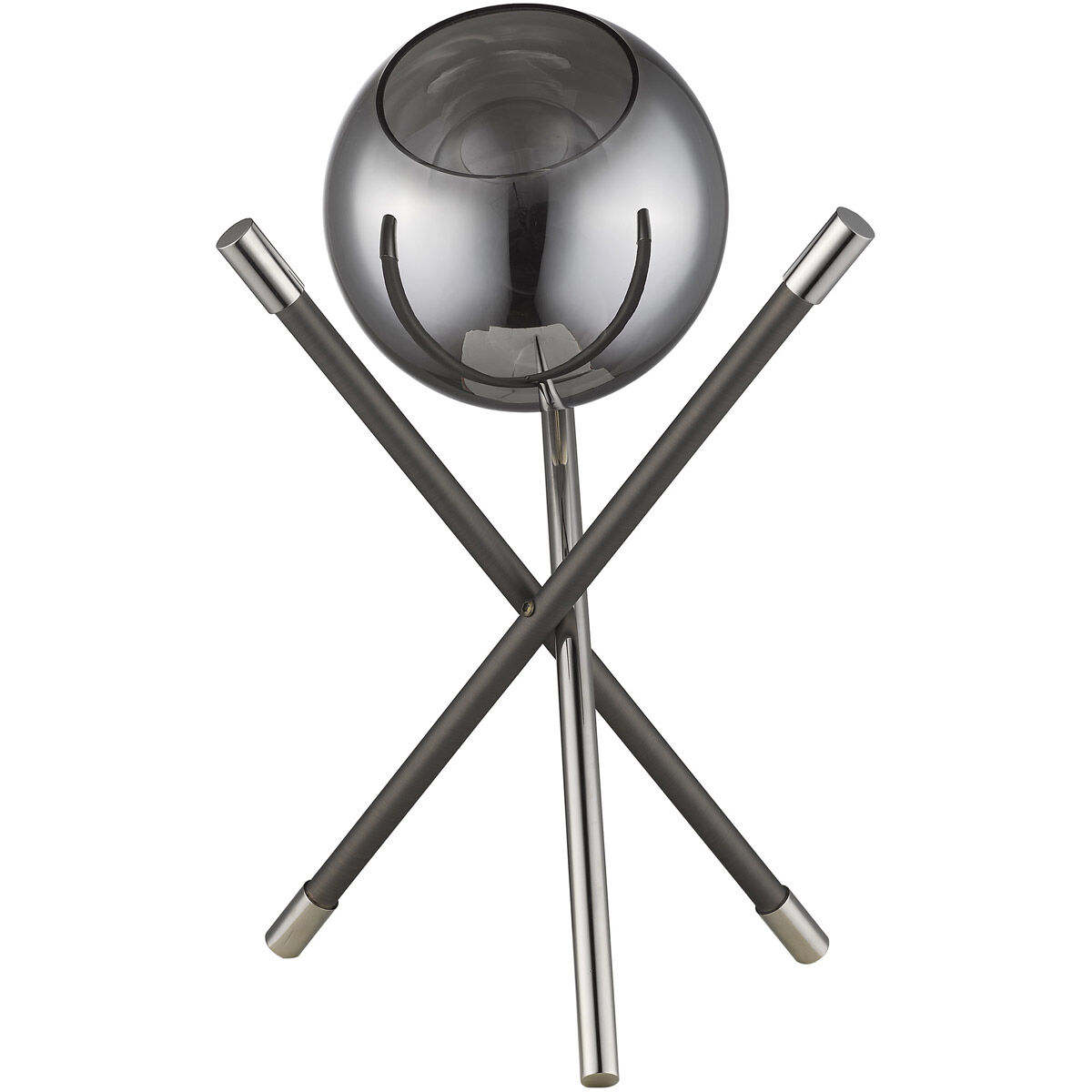 Trend Home 18 inch 100.00 watt Polished Nickel Table Lamp Portable Light