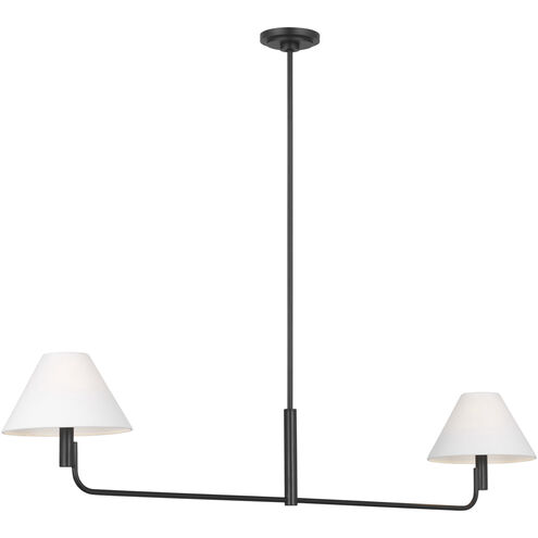 Sean Lavin Colfax Linear Chandelier Ceiling Light in Aged Iron