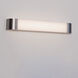 Allen LED 53 inch Satin Nickel Bath Vanity Wall Light