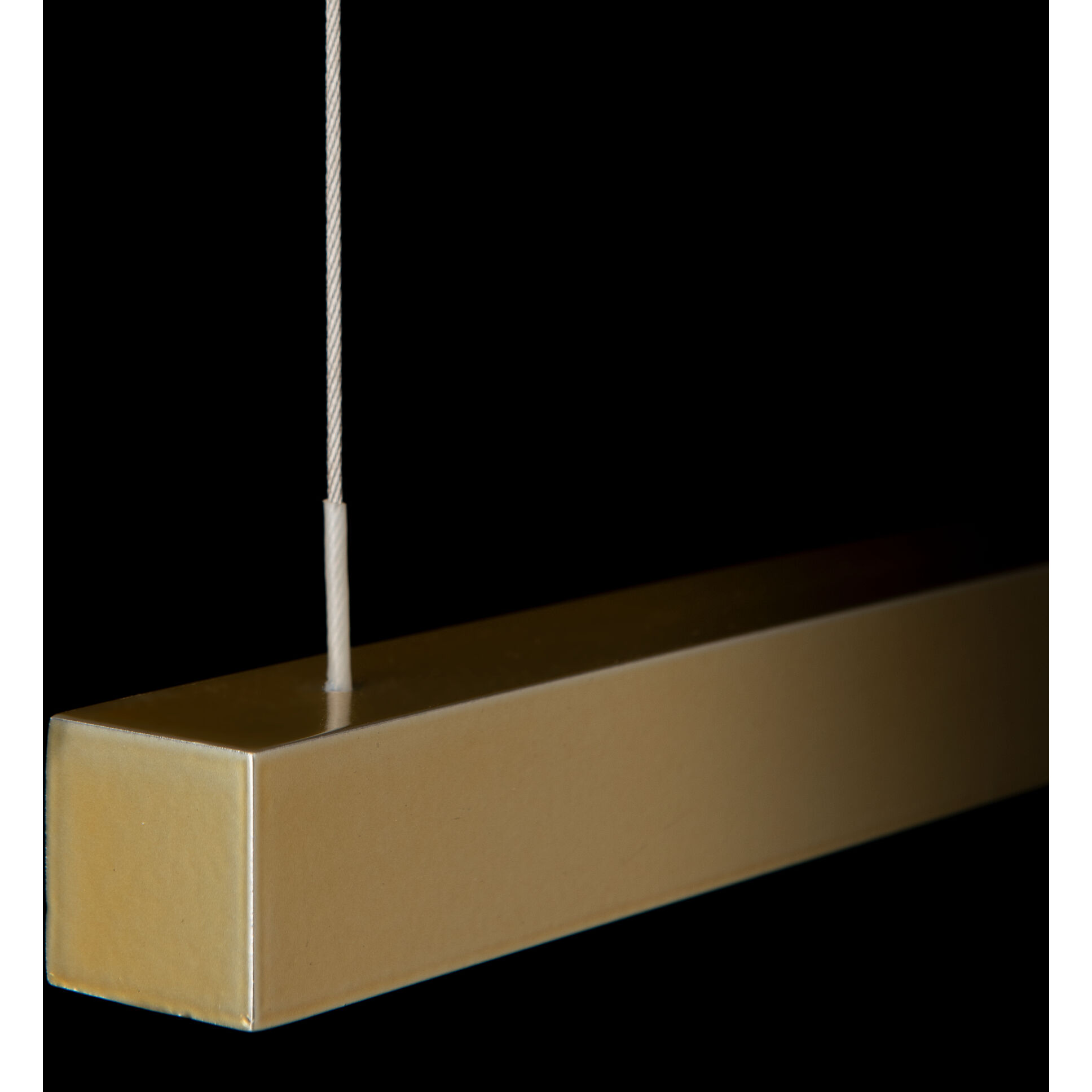 Art + Alchemy Ingot LED 1.25 inch Modern Brass Pendant Ceiling Light