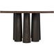 Severity 84 X 44 inch Dark Walnut & Ebony Dining Table