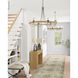 Shipwright 6 Light 38.5 inch French Black Chandelier Ceiling Light