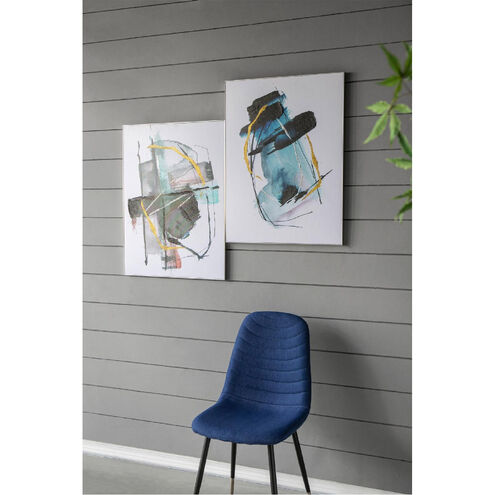 Raquel Modern Abstract 31.5 X 23.6 inch Wall Art Print