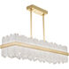 Lior LED 48 inch Gold Pendant Ceiling Light