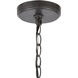 Daisy 6 Light 32 inch Midnight Bronze Chandelier Ceiling Light