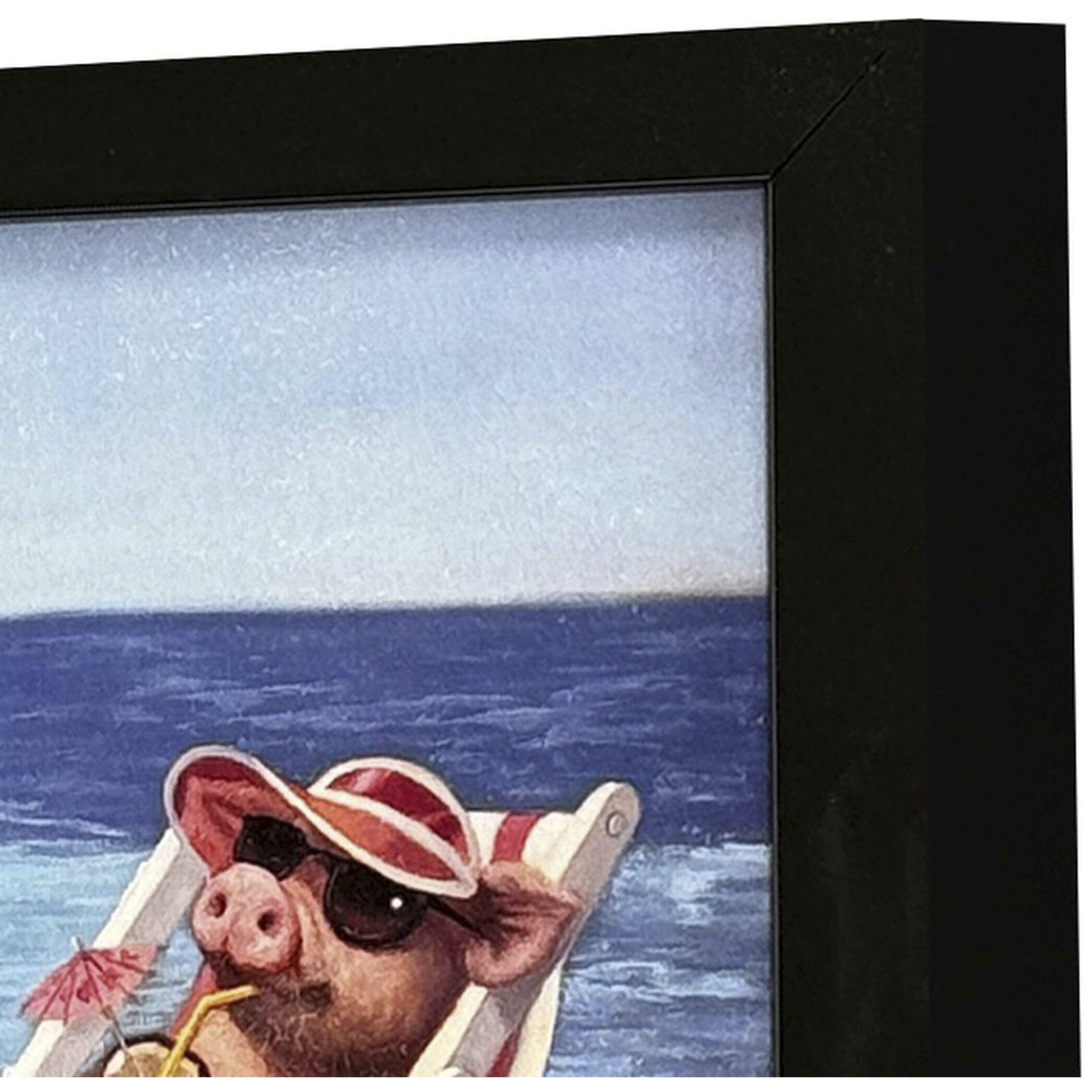 Hello Sunshine 11 X 11 inch Non-Glass Framed Art, Propac