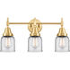 Caden LED 23 inch Satin Gold Bath Vanity Light Wall Light