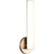 Axis LED 5.13 inch Champagne Gold Wall Sconce Wall Light