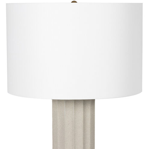 Tambour 28.25 inch 150.00 watt Grey Table Lamp Portable Light