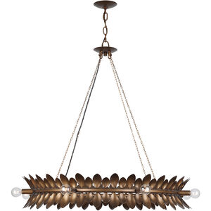 Heiress 8 Light 36 inch Patinated Bronze Chandelier Ceiling Light