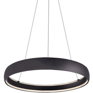 Halo LED 35.88 inch Black Pendant Ceiling Light
