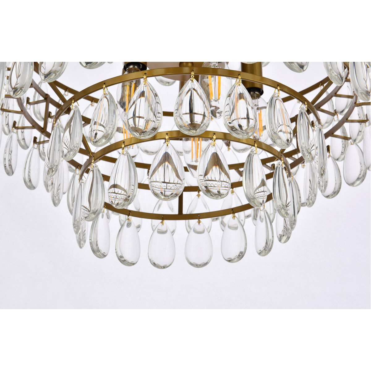 Mila 5 Light 18 inch Brass Pendant Ceiling Light