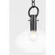 Lina 1 Light 16.75 inch Old Bronze Pendant Ceiling Light, Bell/Urn