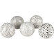Stassi White with Black Orbs