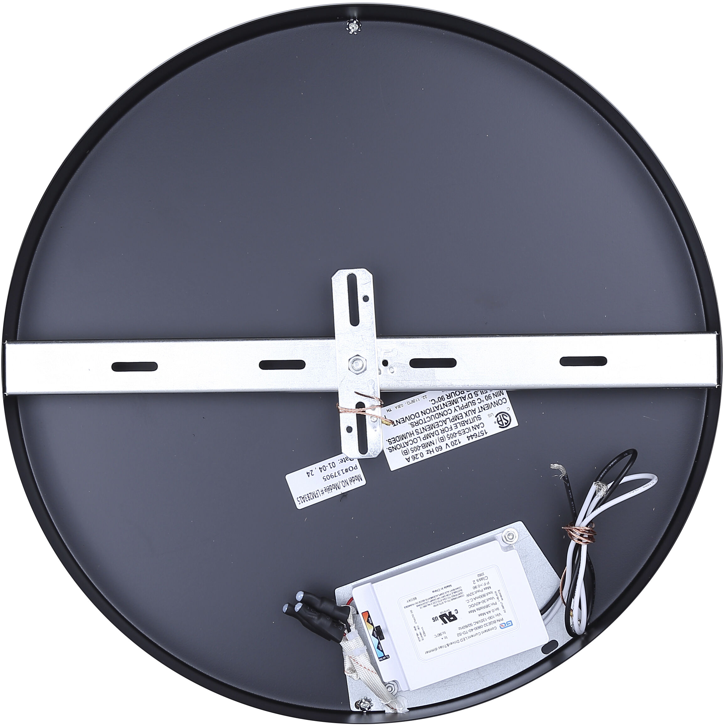 Azria LED 15 inch Matte Black Flush Mount Ceiling Light