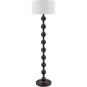 Saline 61 inch 60 watt Painted Accent Floor Lamp Portable Light