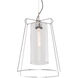 Cere 1 Light 14.25 inch Polished Nickel Pendant Ceiling Light