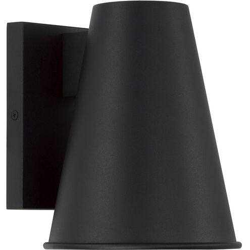 Yardley 1 Light 8 inch Black Outdoor Wall Lantern