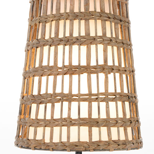 Mindoro 3 Light 15 inch Tobacco and Matte Black Pendant Ceiling Light