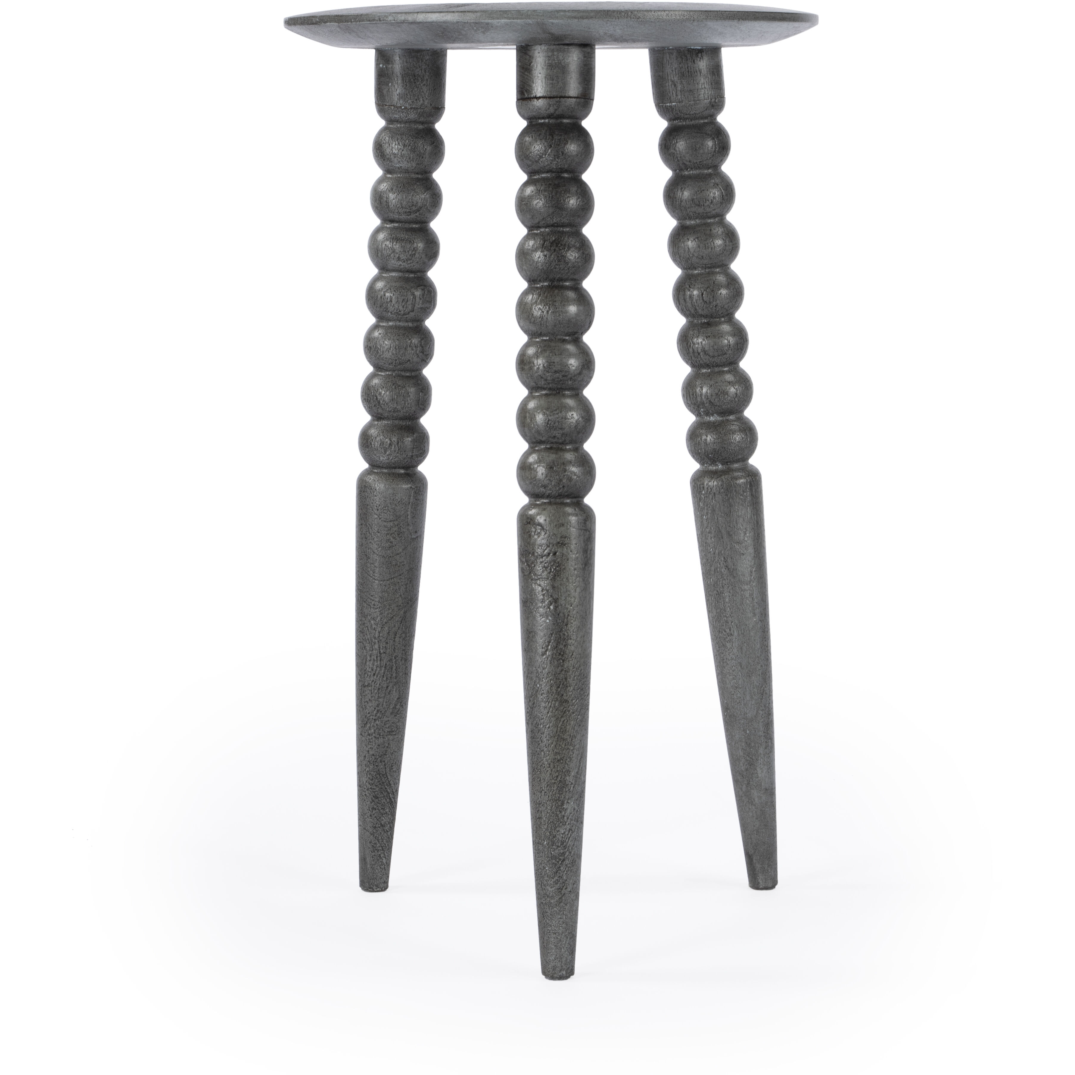 Fluornoy Wood Side Table in Gray