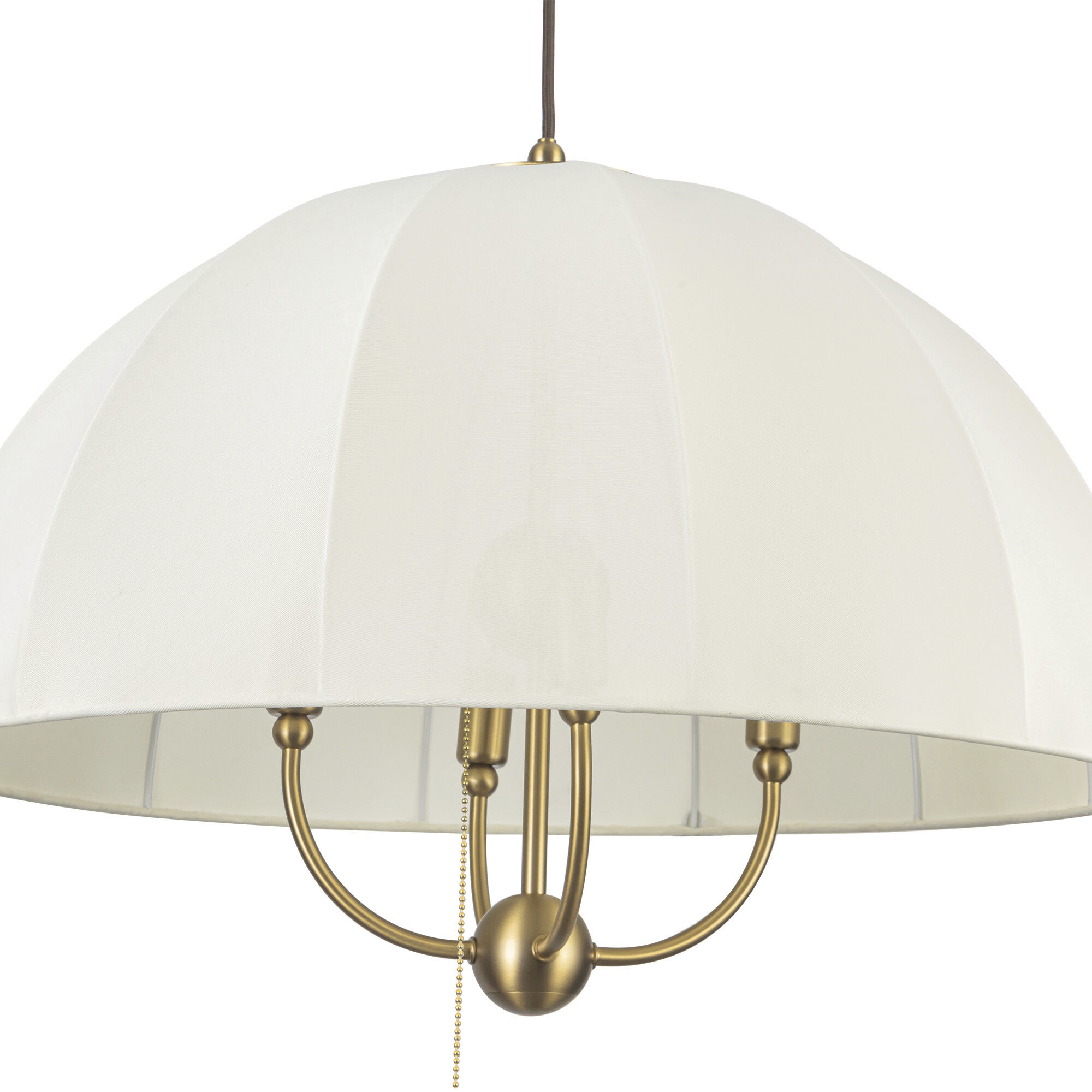 Alora Mood Crosby Pendant Ceiling Light in Brushed Gold