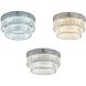Canada LED 15.75 inch Chrome Flush Mount Ceiling Light