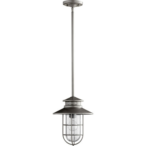 Moriarty 1 Light 9.5 inch Graphite Outdoor Pendant, Medium