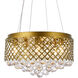 Tully 6 Light 18 inch Brass Pendant Ceiling Light