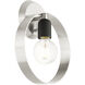 Modesto 1 Light 9 inch Brushed Nickel ADA ADA Single Sconce Wall Light