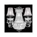 Princess 5 Light Gold Accents Only Crystal Chandelier Ceiling Light