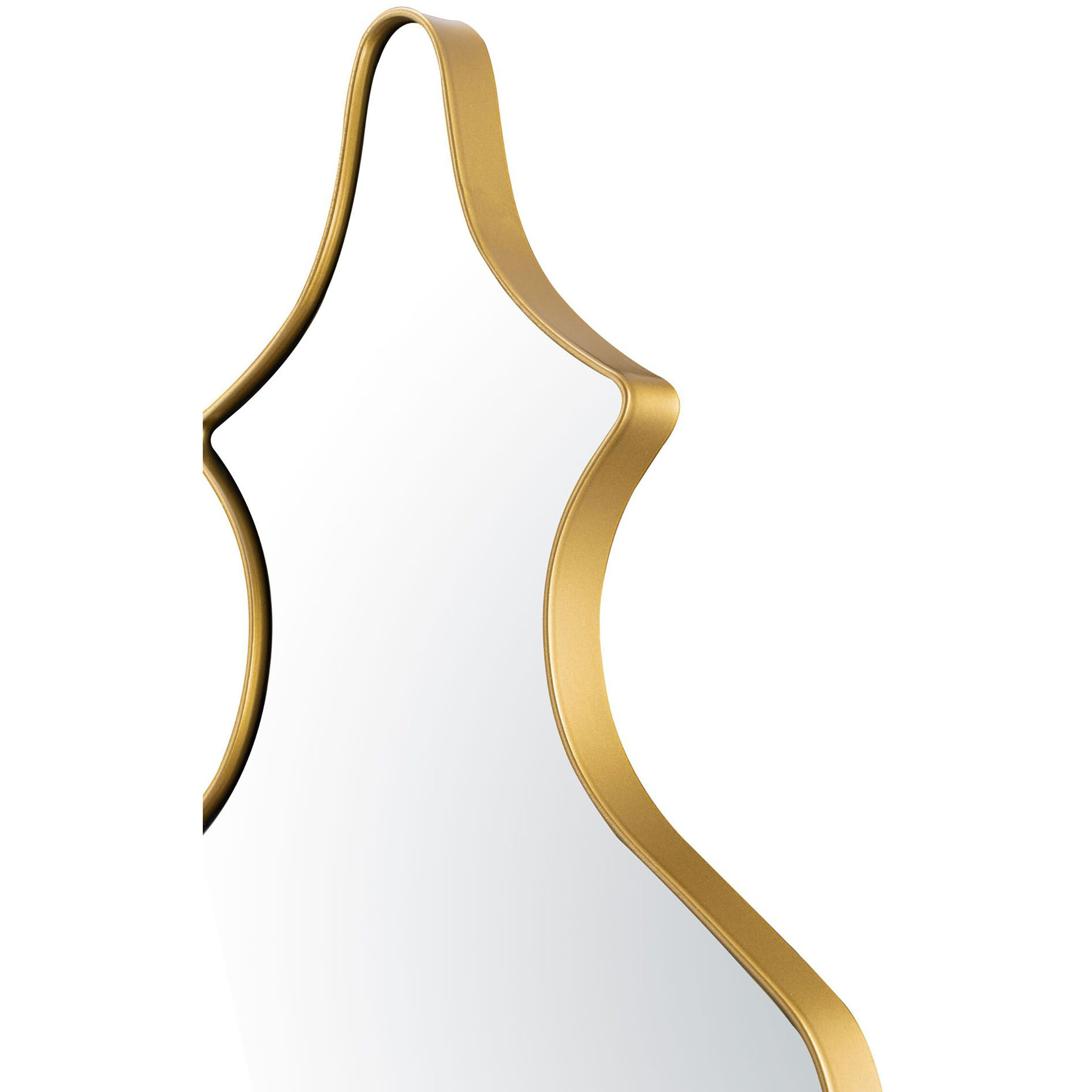 Decanter 40 X 14 inch Gold Wall Mirror