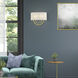 Stratton 2 Light 15 inch Soft Gold ADA ADA Sconce Wall Light