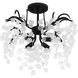 Maple 4 Light 22 inch Earth Black Semi-Flush Mount Ceiling Light, Extra Large