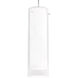 View LED 5 inch Satin Nickel Pendant Ceiling Light