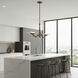 Down the Wrong Path 2 Light 59 inch Brontourage Linear Pendant Ceiling Light