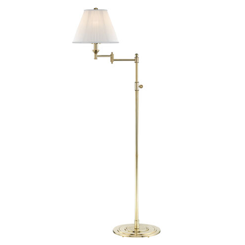 Signature No.1 57 inch 75.00 watt Aged Brass Floor Lamp Portable Light