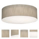 Anton 3 Light 15 inch Jute Flush Mount Ceiling Light