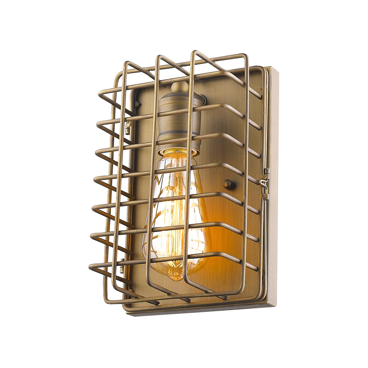 Lynden 1 Light 6 inch Raw Brass Sconce Wall Light