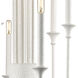 Edward 12 Light 36 inch Matte White Chandelier Ceiling Light