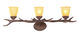 IL Series 35 inch Brown Wall Sconce Wall Light