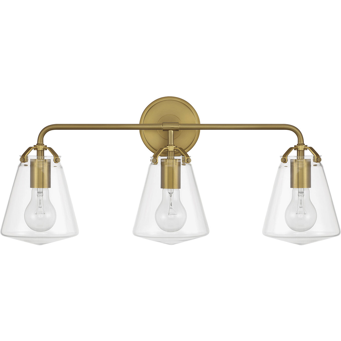 Voss Bath Vanity Light Wall Light in Luxe Gold
