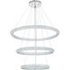 Bowen 3 Light 42 inch Chrome Chandelier Ceiling Light
