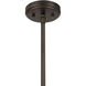 Ashton 4 Light 20 inch Mediterranean Bronze Covertible SemiFlush Ceiling Light, Essentials