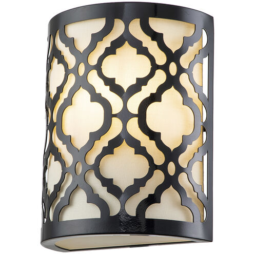 Arabella 1 Light 8 inch Black ADA Sconce Wall Light