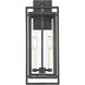 Gladwyn 2 Light 19.25 inch Matte Black Outdoor Sconce