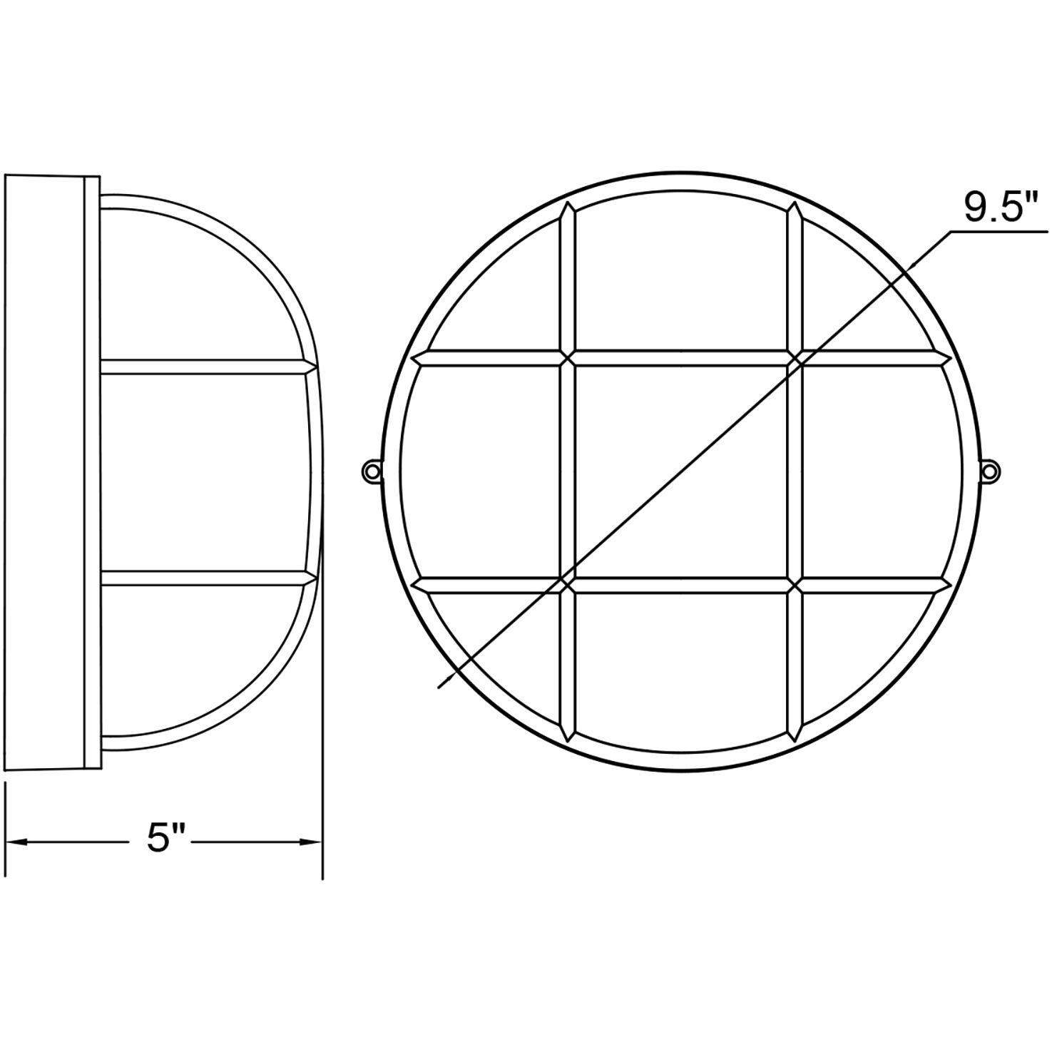 Nauticus LED White Bulkhead